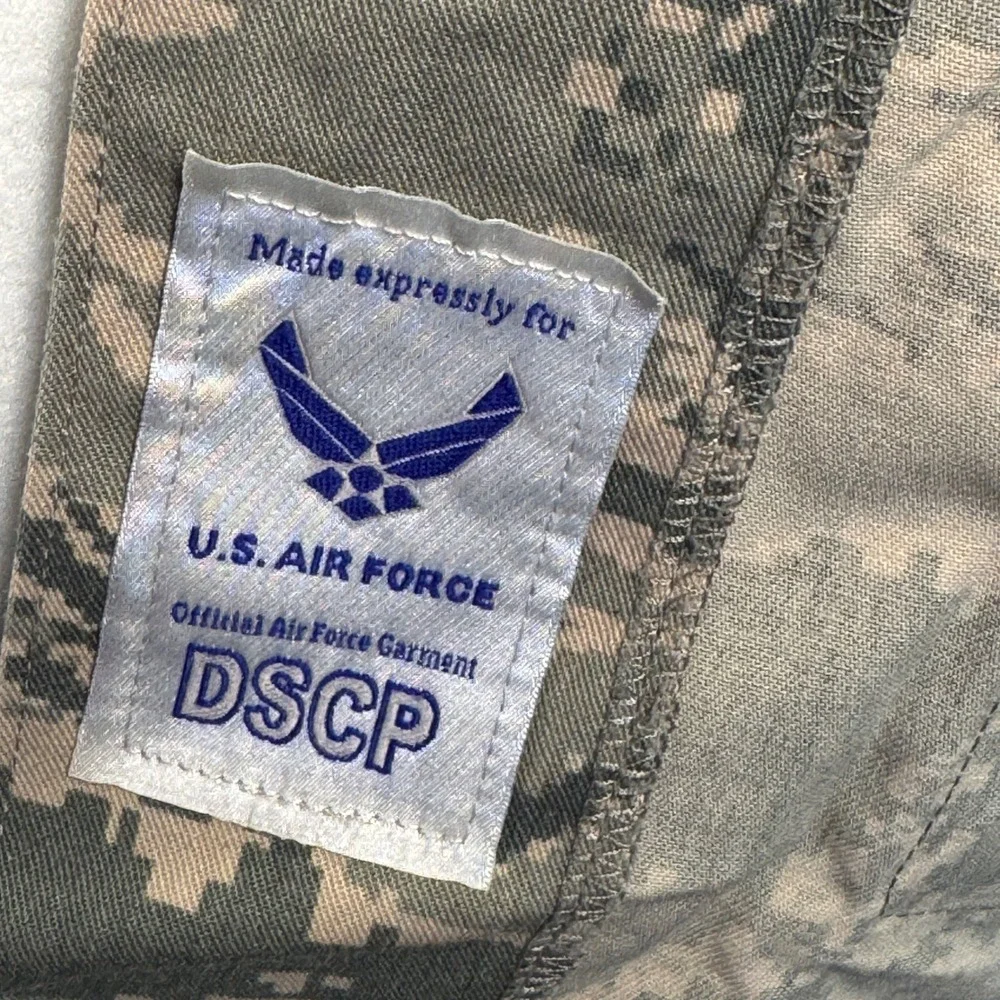 US Air Force‎ Utility Jacket Digital Tiger Stripe Camo Military Coat Mens M DSCP